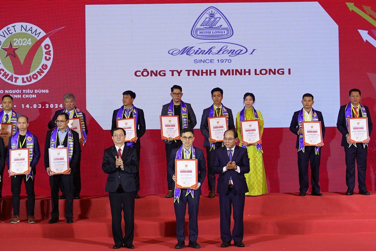 MINH LONG TIẾP TỤC ĐƯỢC VINH DANH HVNCLC 2024