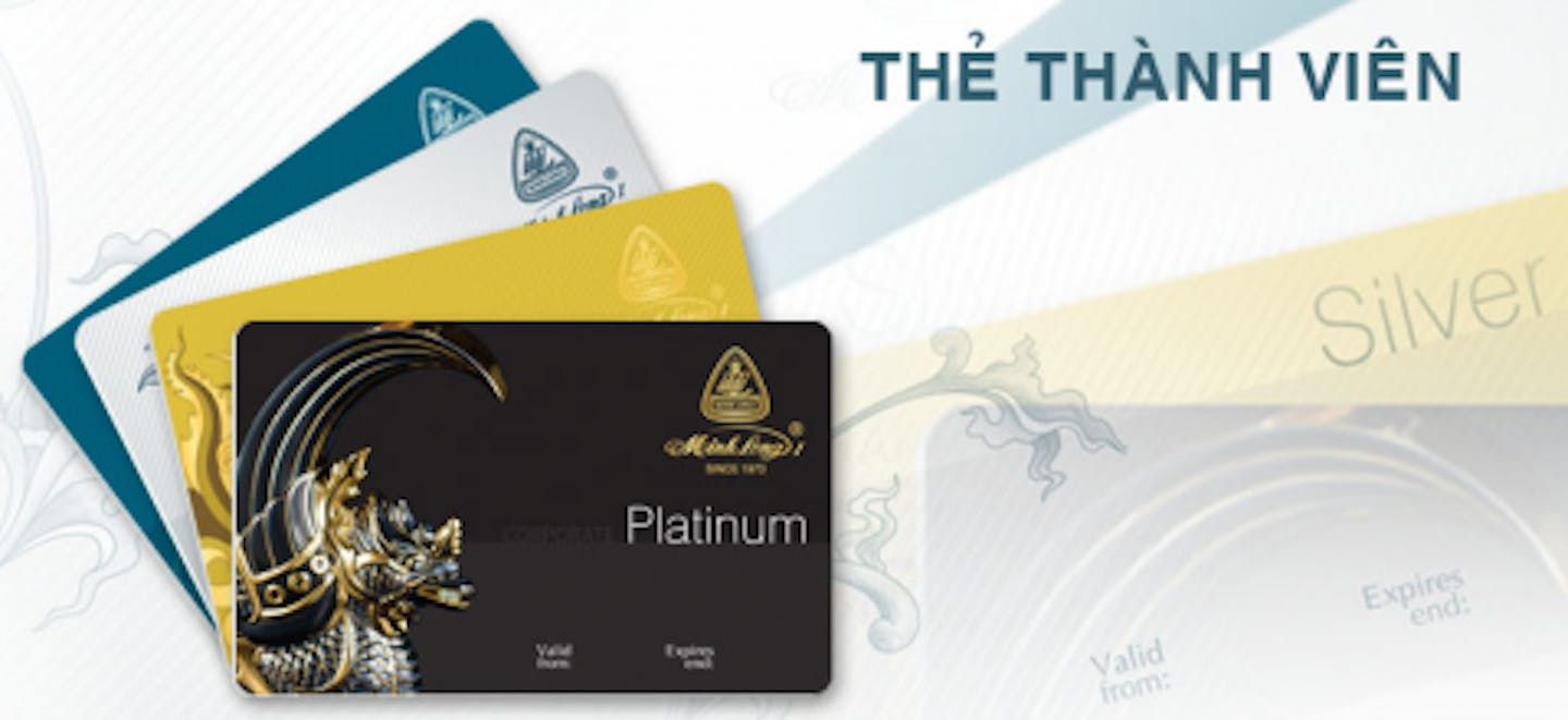 CHƯƠNG TRÌNH THẺ THÀNH VIÊN MINH LONG I