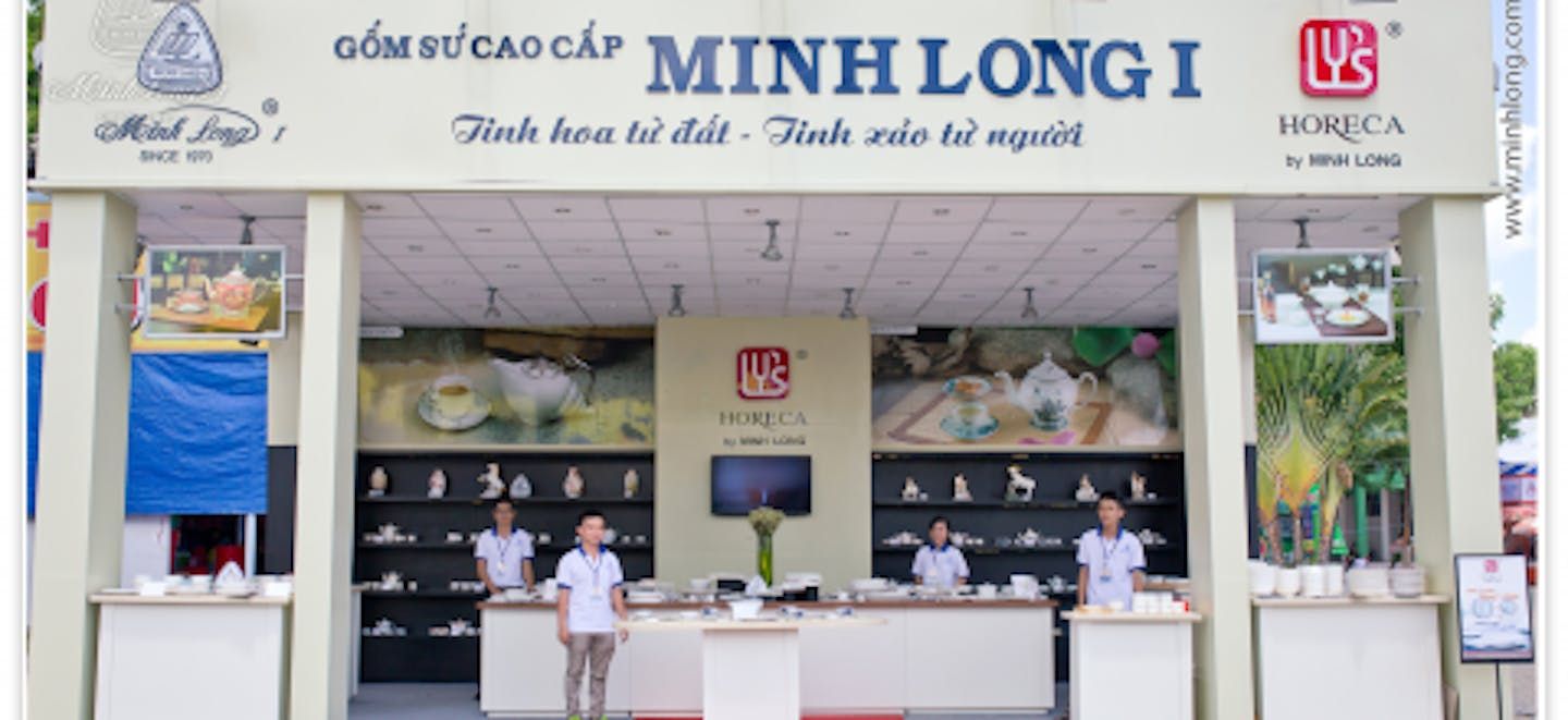 Minh Long I tham gia Hội chợ HVNCLC TP.HCM 2016