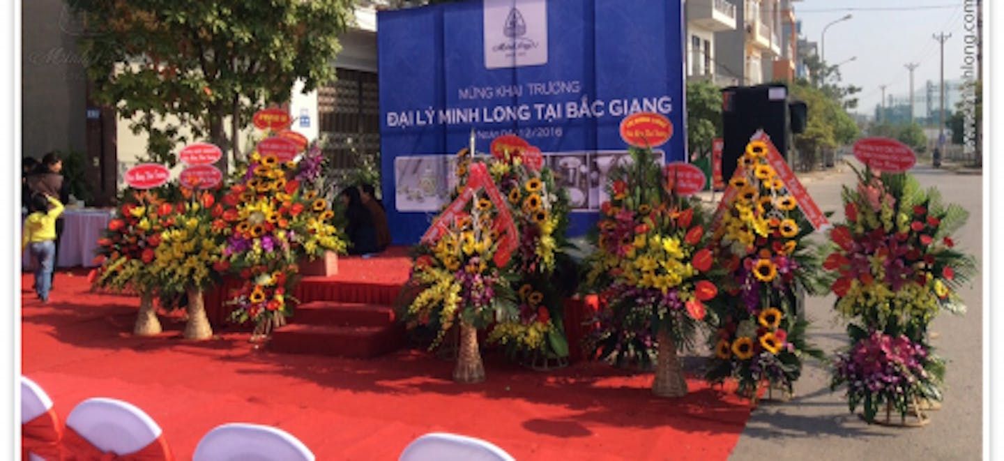 Minh Long khai trương đại lý tại Bắc Giang