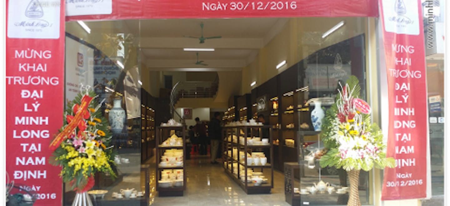 Minh Long khai trương đại lý tại Nam Định