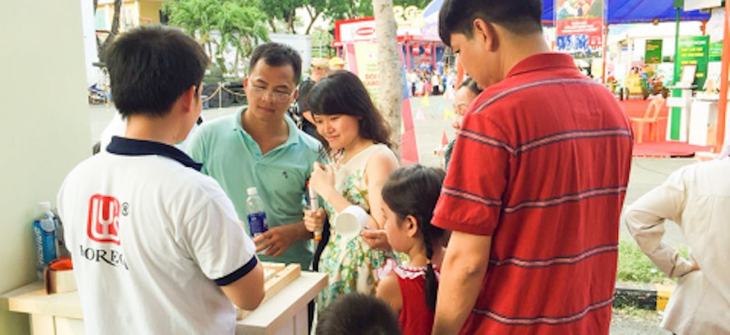 Minh Long tham gia Hội chợ hàng Việt Nam chất lượng cao 2015