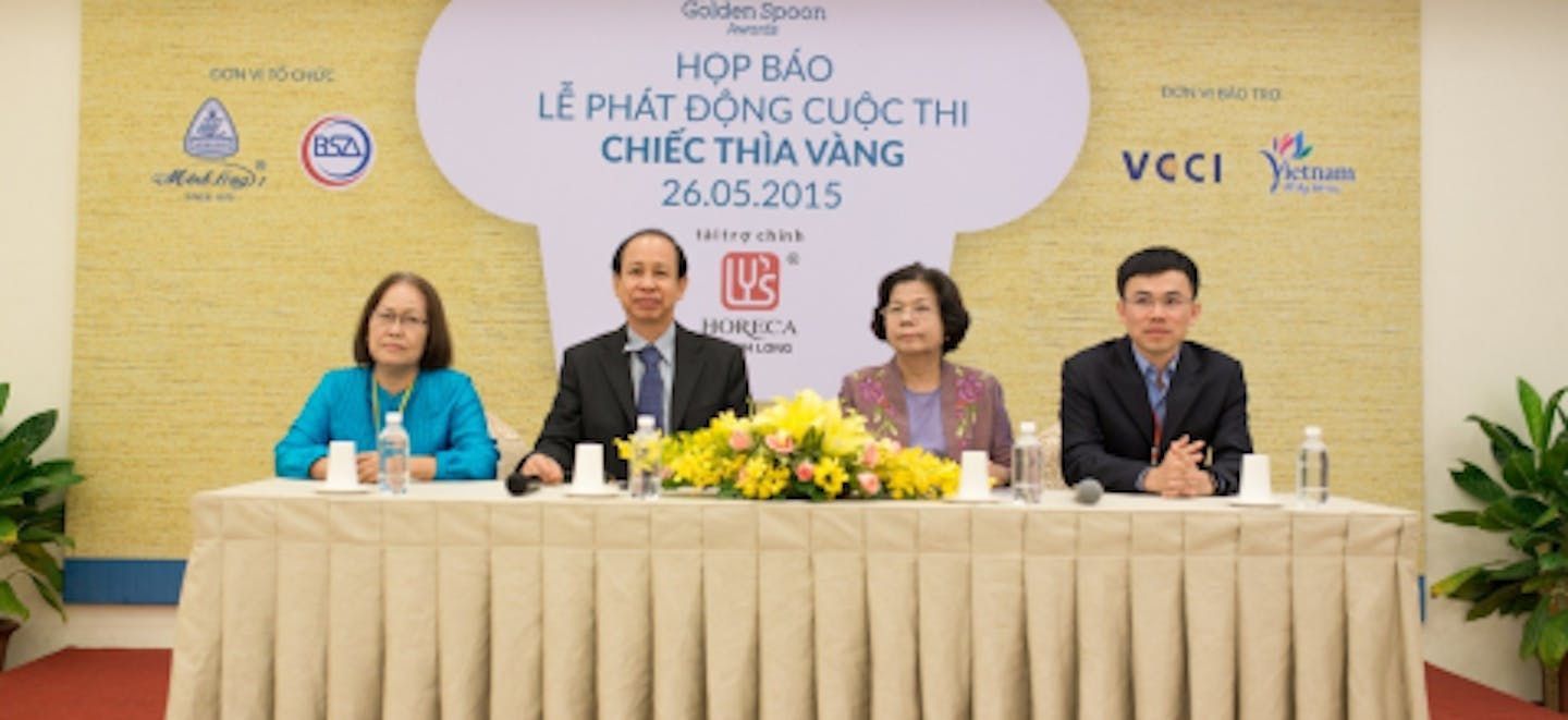 Chiếc Thìa Vàng 2015 – sân chơi chuyên nghiệp dành cho các đầu bếp toàn quốc chính thức bắt đầu