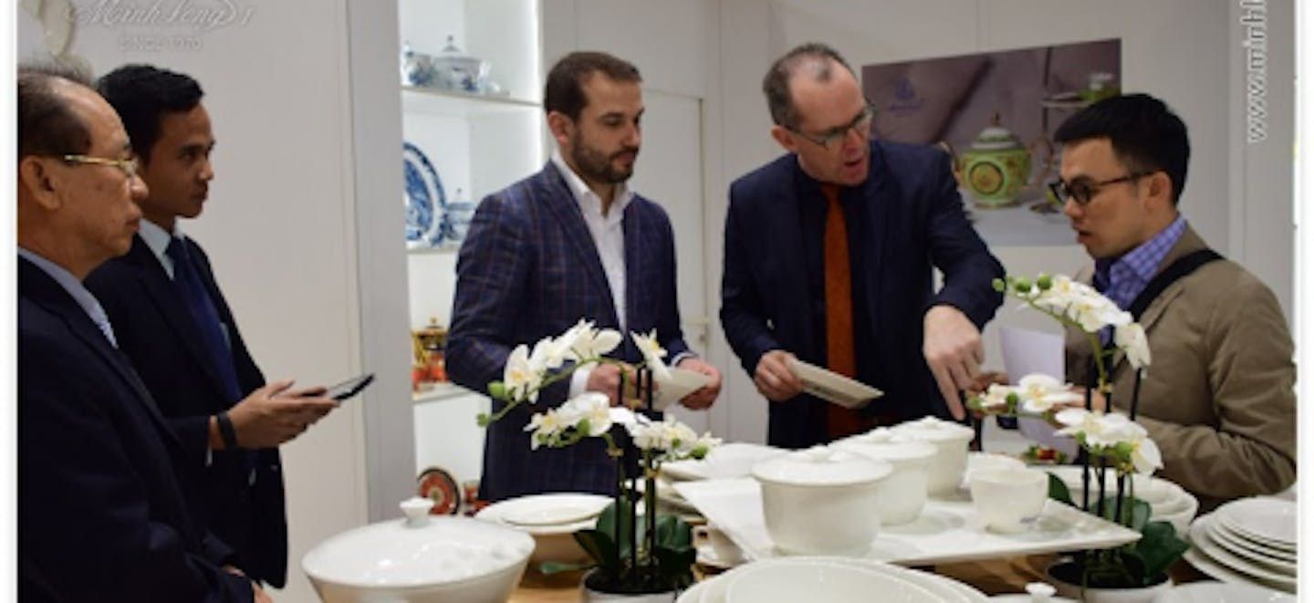 Minh Long I tham gia hội chợ Ambiente tại Frankfurt 2016