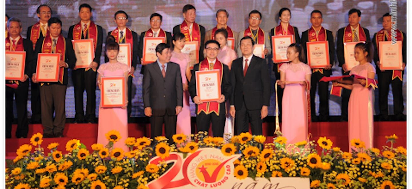 Minh Long I 20 năm liên tục đạt danh hiệu hàng Việt Nam chất lượng cao