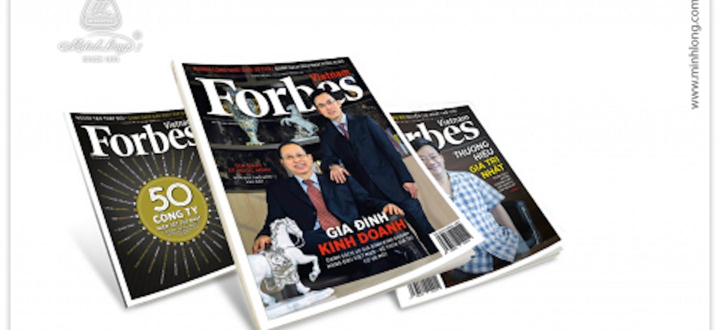 Minh Long lọt top 40 thương hiệu công ty giá trị nhất Việt Nam