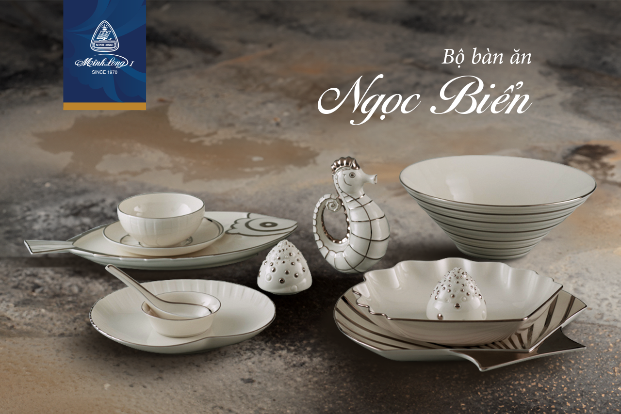 KHÁM PHÁ VẺ ĐẸP CỦA ĐẠI DƯƠNG QUA BỘ BÀN ĂN NGỌC BIỂN