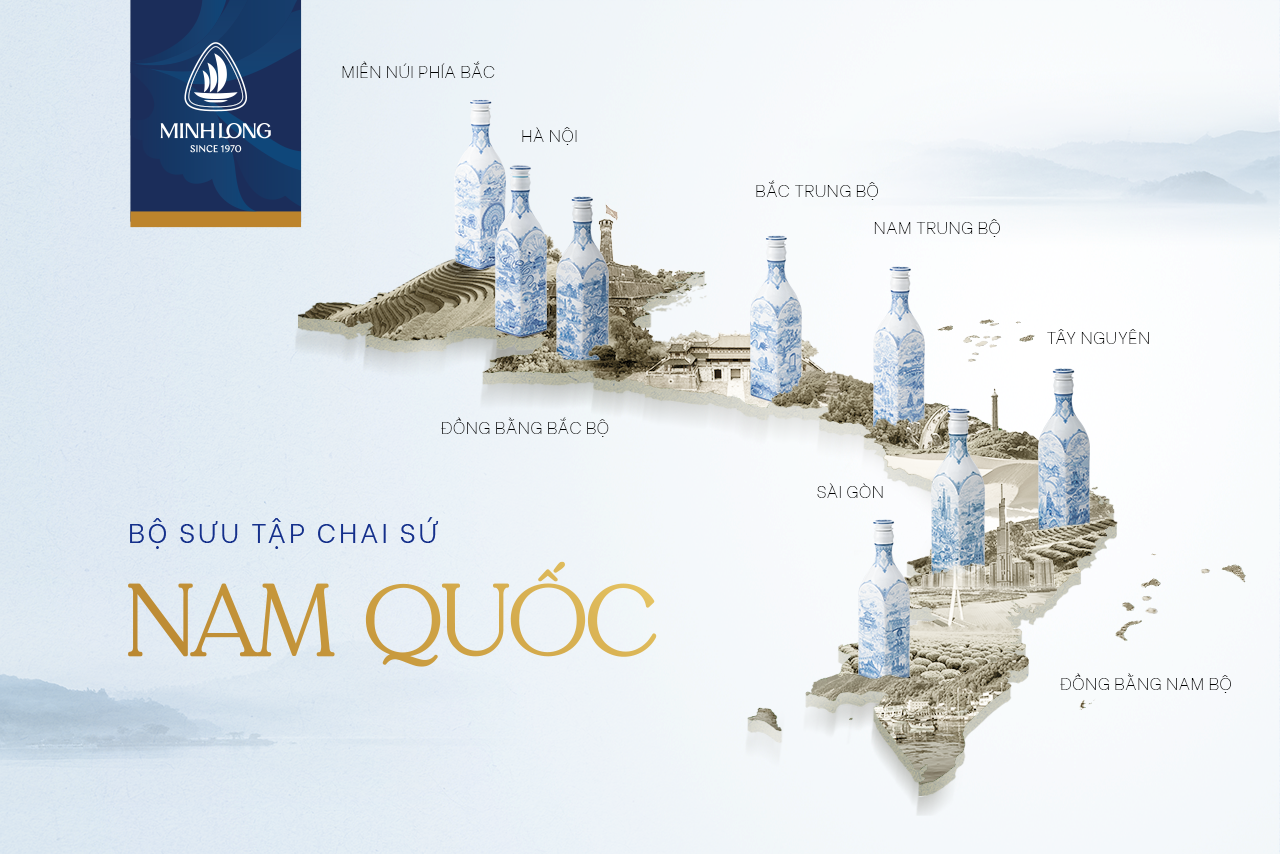 TINH HOA ĐẤT VIỆT TRONG BỘ SƯU TẬP CHAI SỨ NAM QUỐC