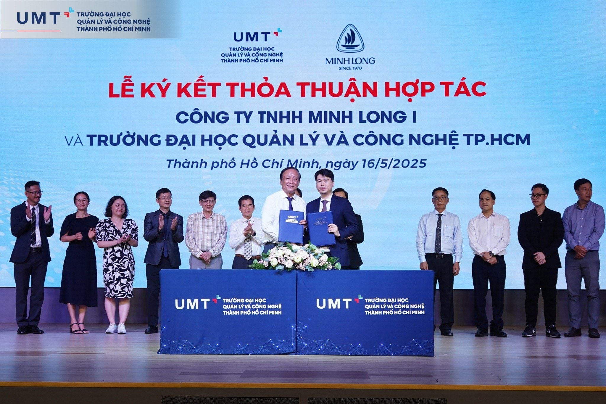 MINH LONG KÝ KẾT HỢP TÁC VỚI TRƯỜNG ĐẠI HỌC UMT: CHUNG TAY ĐÀO TẠO THẾ HỆ NHÂN LỰC MỚI