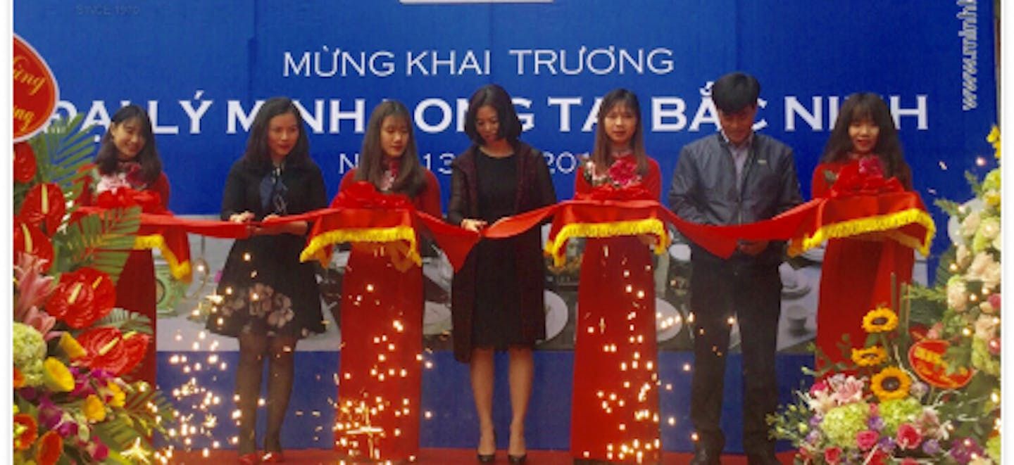 Minh Long khai trương đại lý tại Bắc Ninh