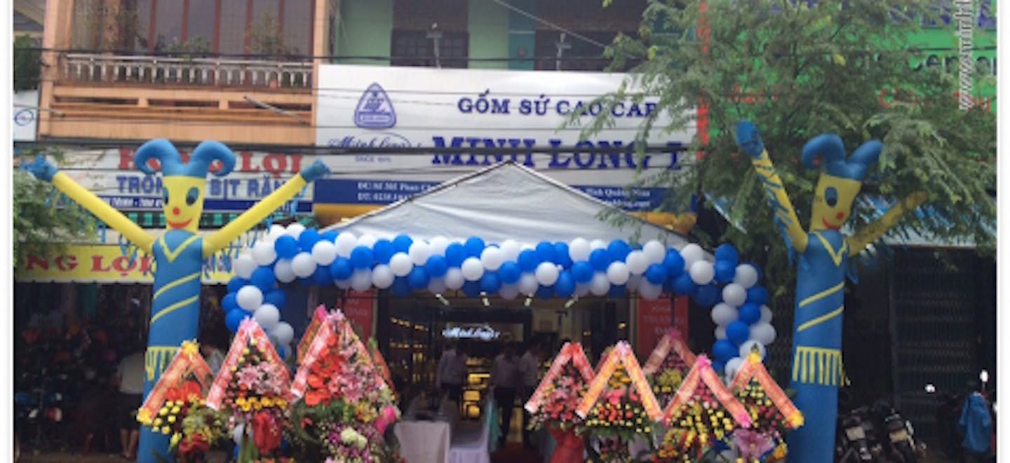 Minh Long khai trương đại lý tại Quảng Nam