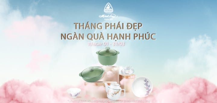 Tháng phái đẹp: Vô vàn quà xịn độc quyền tại website Minh Long