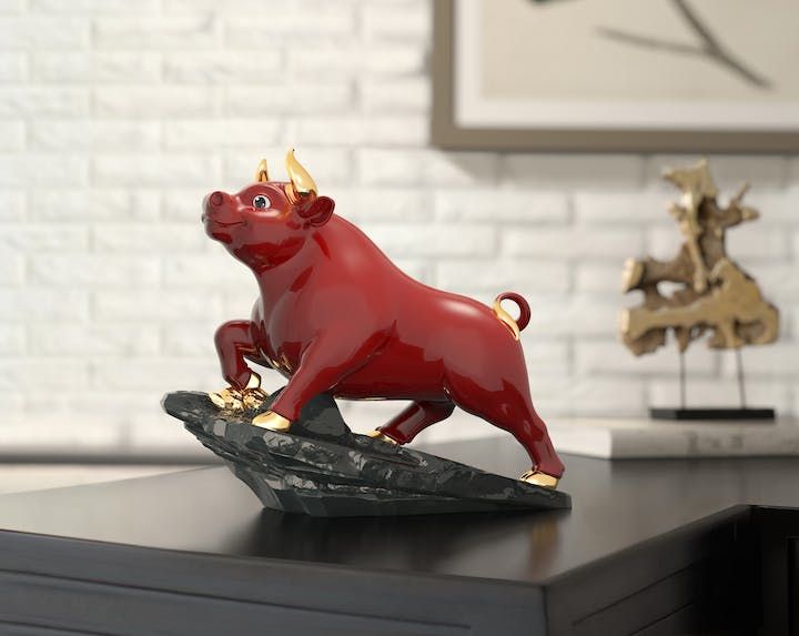 Minh Long ra mắt bộ sưu tập linh vật trâu 2021