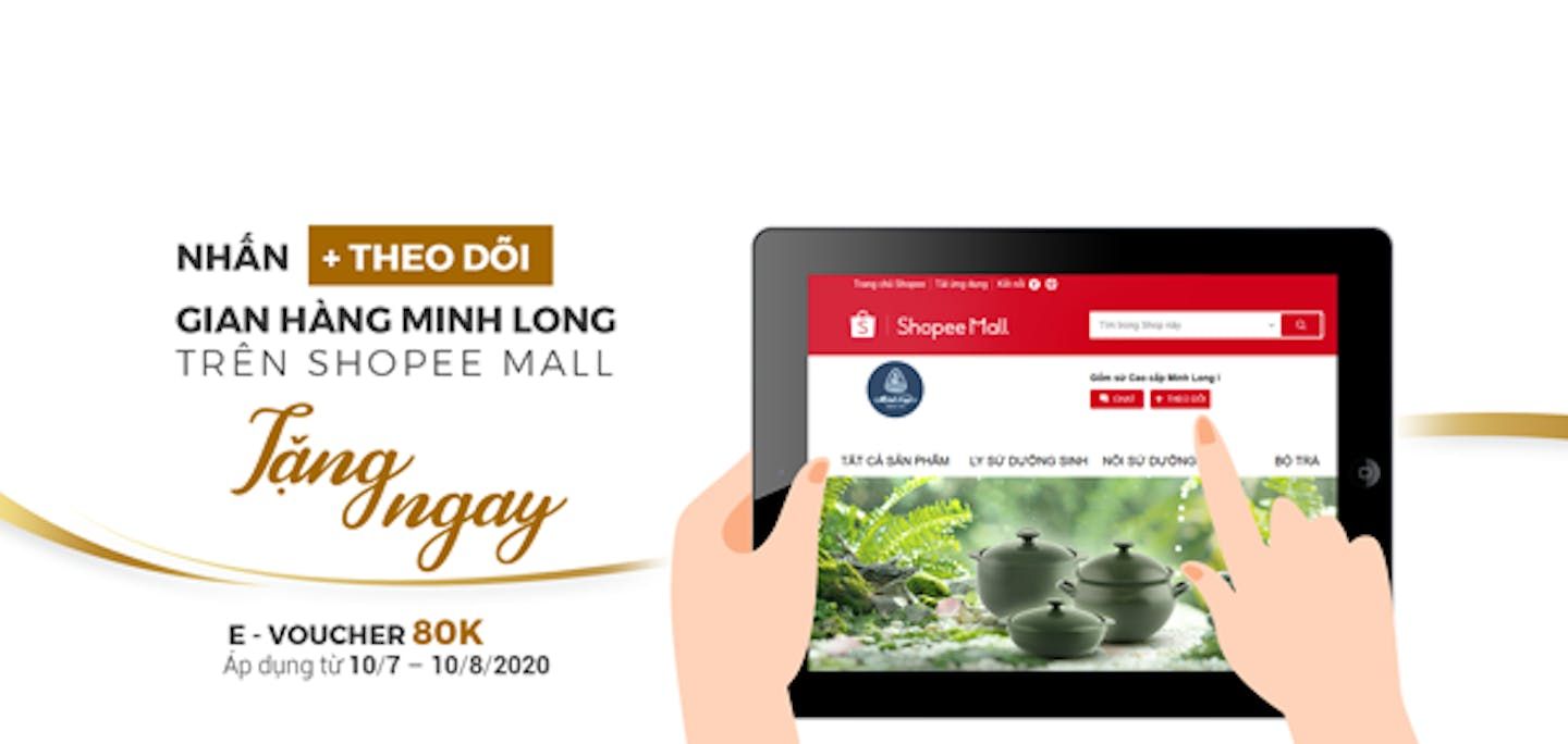 Theo dõi Minh Long trên Shopee, nhận ngay ưu đãi hấp dẫn!