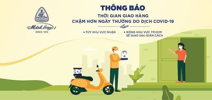 Thông báo thời gian giao hàng ảnh hưởng do dịch Covid 19