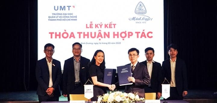 Minh Long ký kết hợp tác với trường đại học quản lý và công nghệ TP.HCM (UTM)