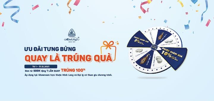 Nhận ngay quà tặng từ chương trình “Vòng quay may mắn”