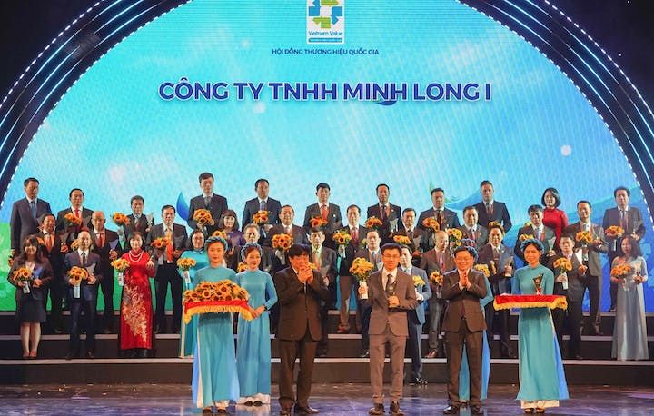 Minh Long lần thứ 7 liên tiếp đạt Thương hiệu Quốc gia