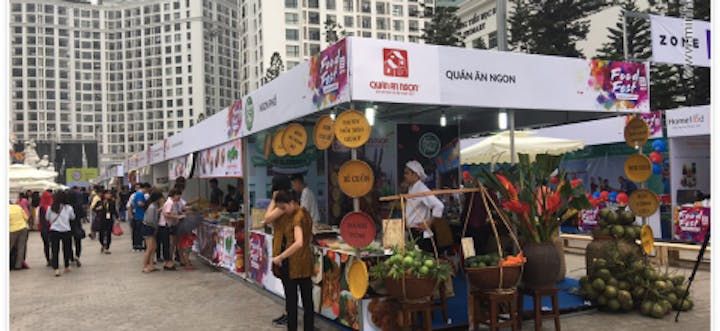 Minh Long I đồng hành cùng Lễ hội Ẩm thực Quốc tế Food Fest 2017