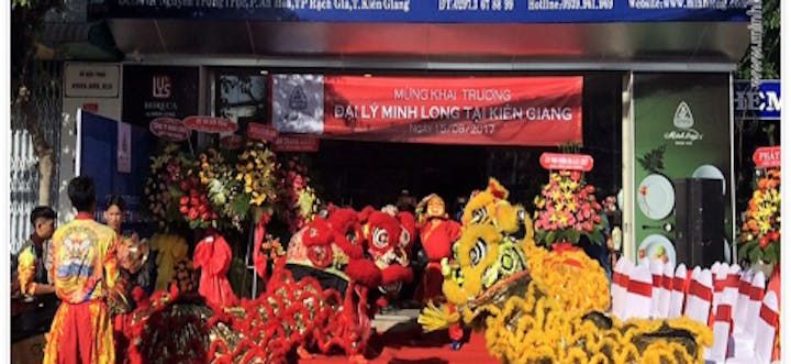 Minh Long khai trương đại lý tại Kiên Giang