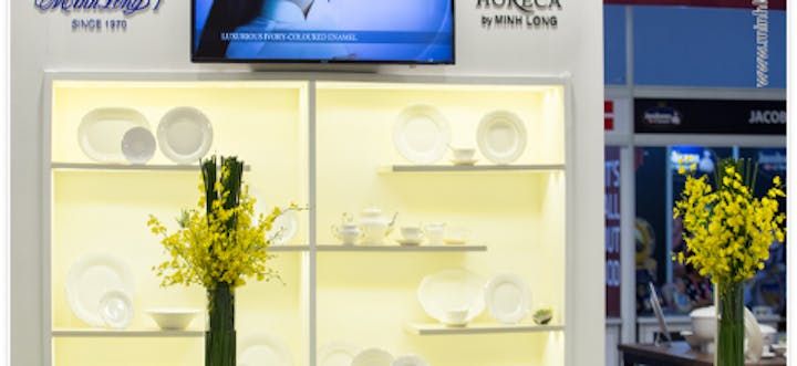 Minh Long tham gia Triển lãm Food & Hotel Vietnam 2017