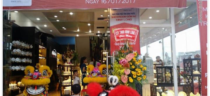 Minh Long khai trương đại lý tại Bình Phước