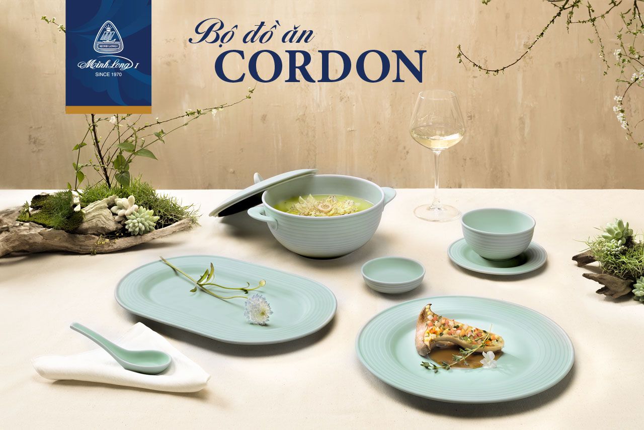 NÂNG TẦM TRẢI NGHIỆM ẨM THỰC TỪ BỘ BÀN ĂN CORDON MEN NGỌC SƯƠNG MỜ