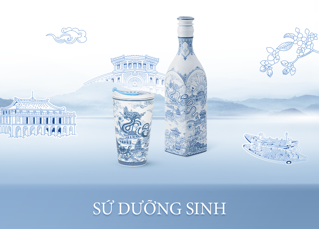 Ly hộp sứ của Minh Long, tạo cho gia chủ sự tinh tế + sang trọng