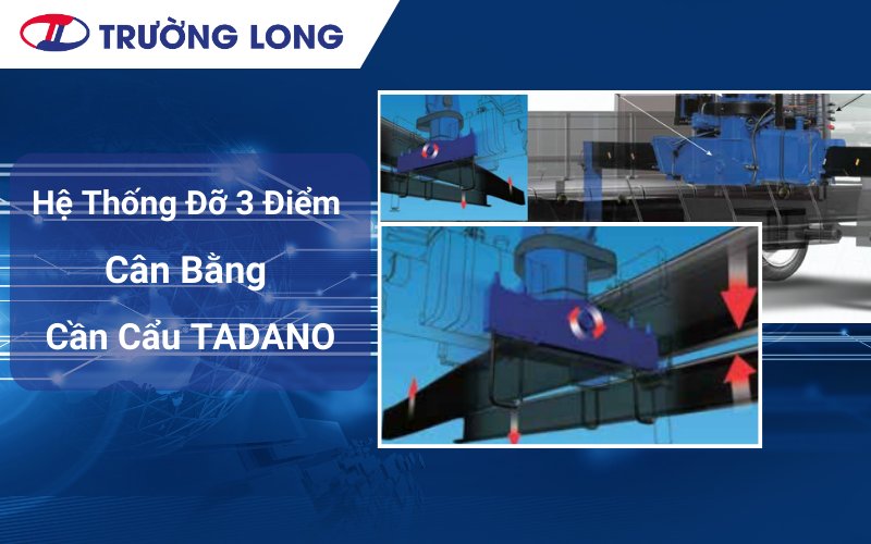Hệ Thống Đỡ 3 Điểm Cân Bằng Cần Cẩu TADANO