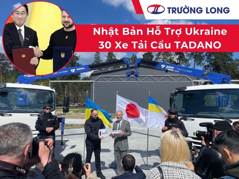 Xe Tải Cẩu TADANO “Phông Bạt” Khắp Thế Giới