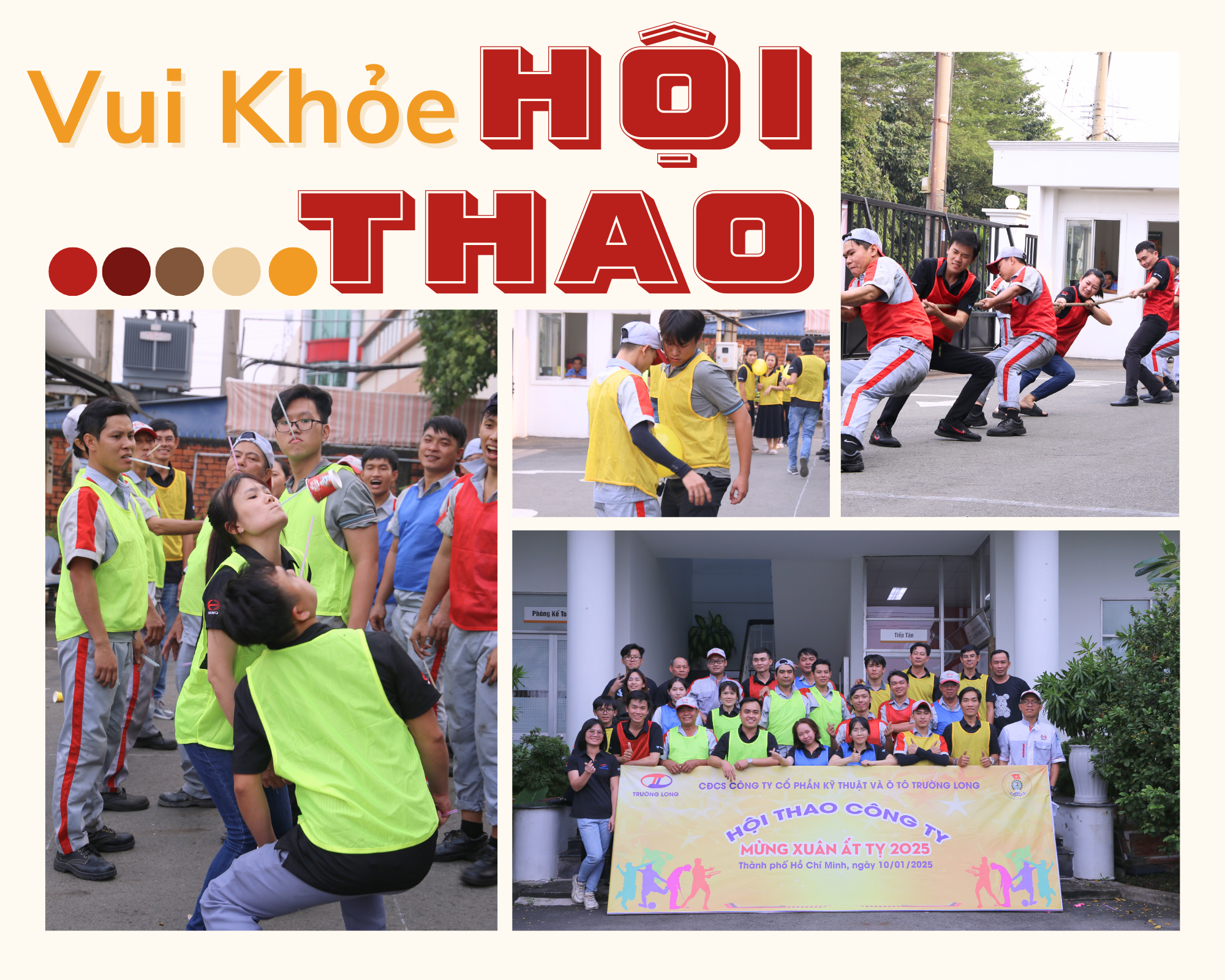 HỘI THAO CÔNG TY: NIỀM VUI, SỨC KHỎE VÀ TINH THẦN ĐOÀN KẾT!