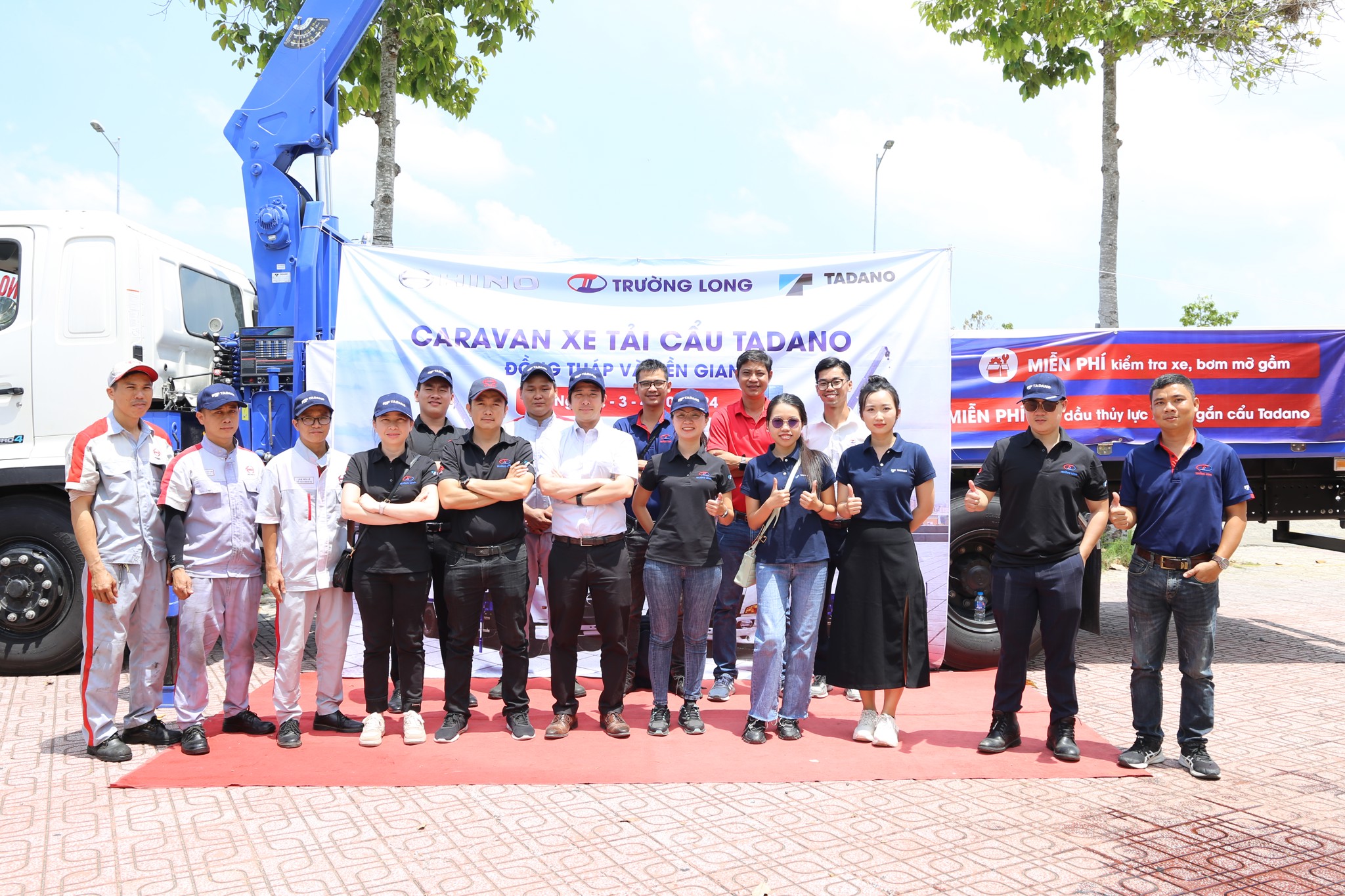 TỔNG KẾT CHUYẾN CARAVAN XE TẢI CẨU DIỄN RA TẠI ĐỒNG THÁP VÀ TIỀN GIANG 10/2024