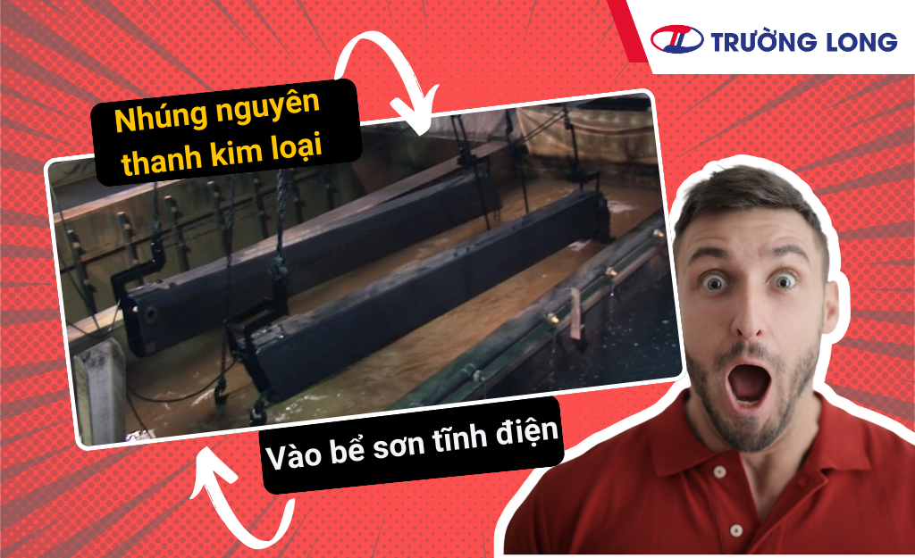 Công Nghệ Mới Nguyên Thanh Kim Loại Nhúng Trực Tiếp Vào Bể Sơn Tĩnh Điện