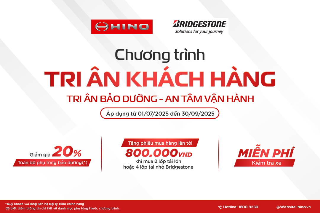 CHƯƠNG TRÌNH TRI ÂN KHÁCH HÀNG 2025