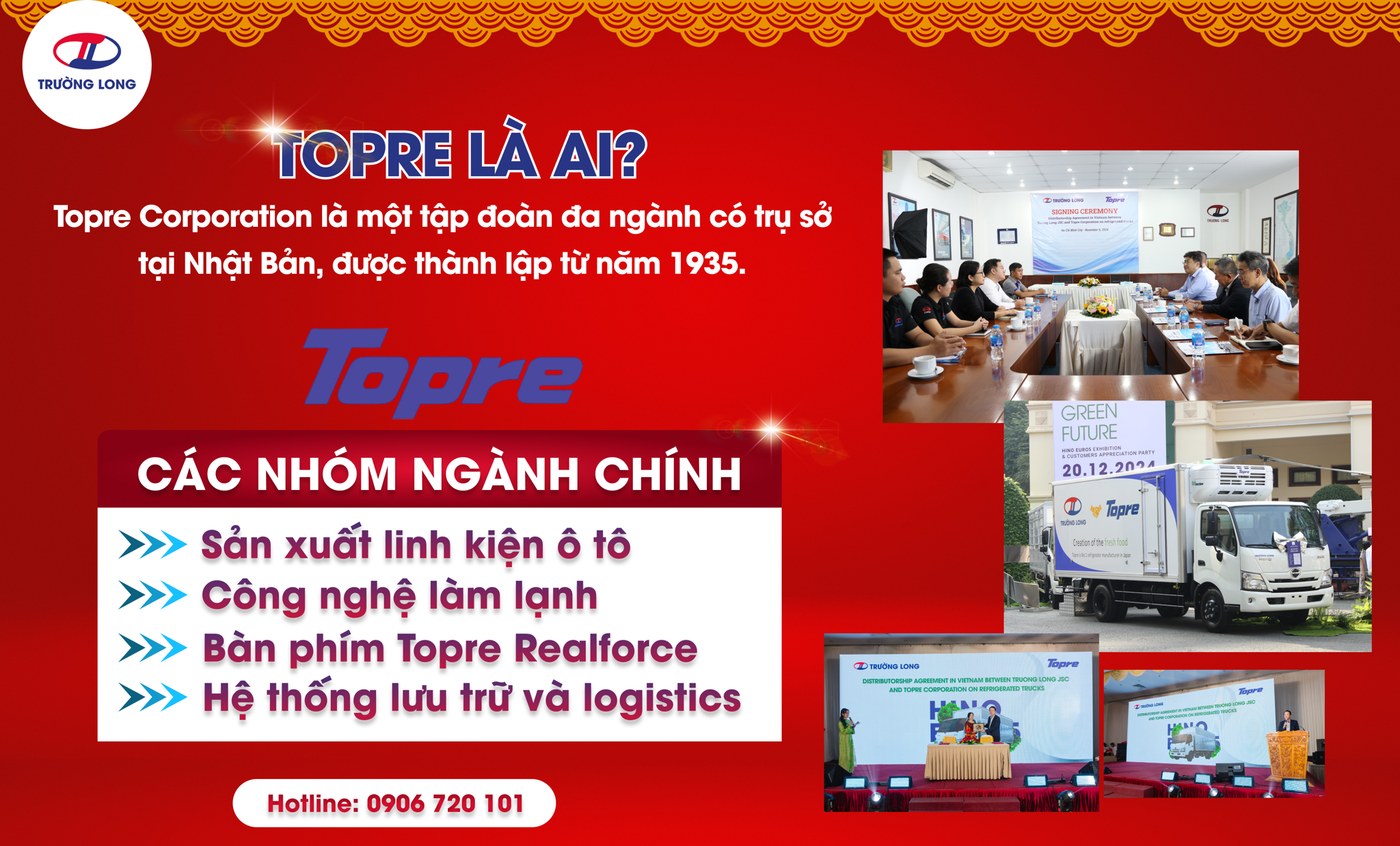 Topre: Gần 100 năm ẩn mình để phát triển