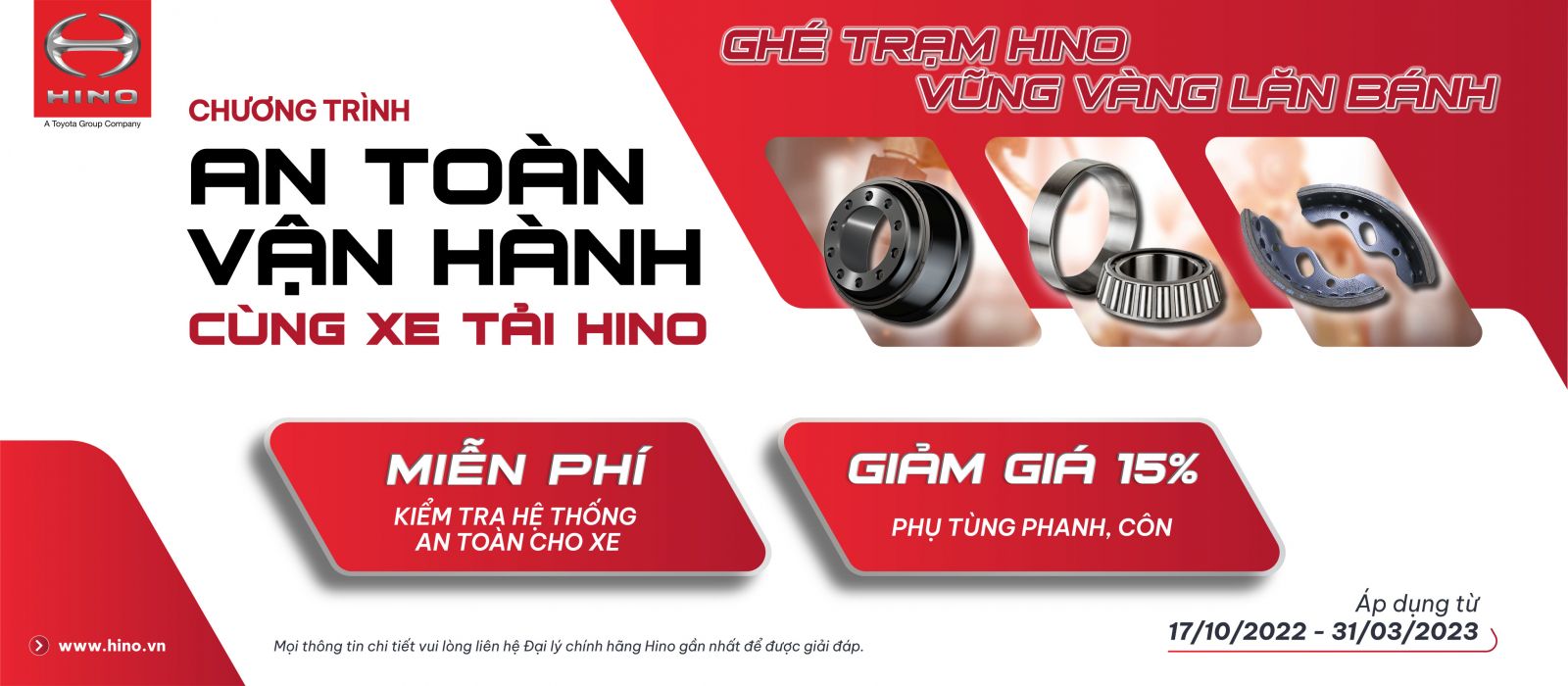 An Toàn Vận Hành Cùng Xe Tải Hino