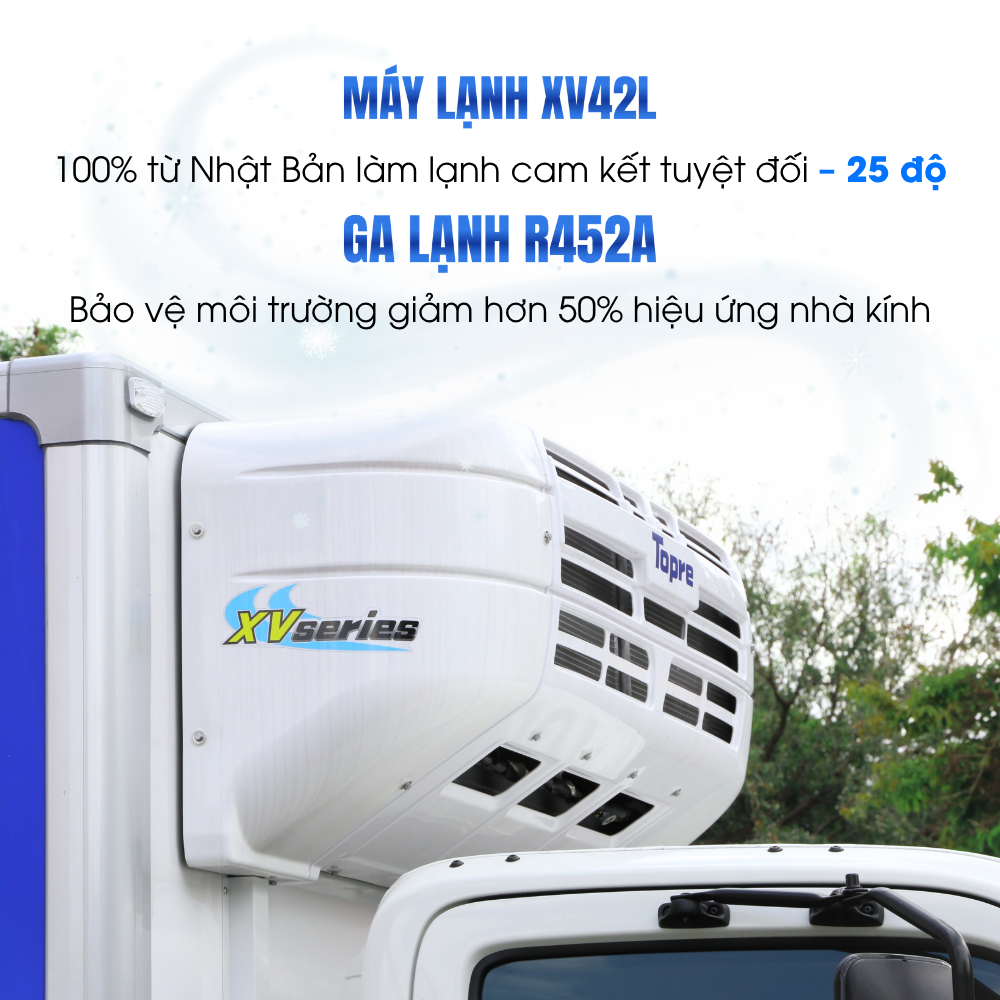Xe đông lạnh Topre