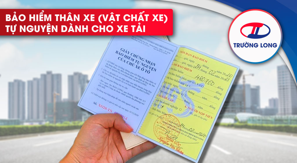 Bảo hiểm vật chất cho xe tải