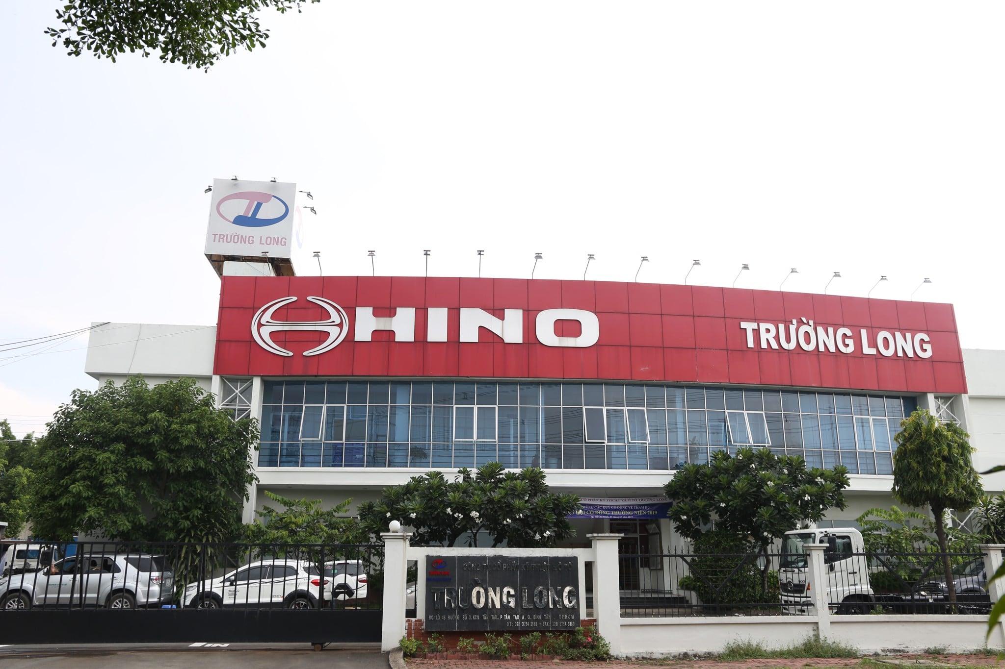 trung tâm bảo dưỡng xe tải Hino