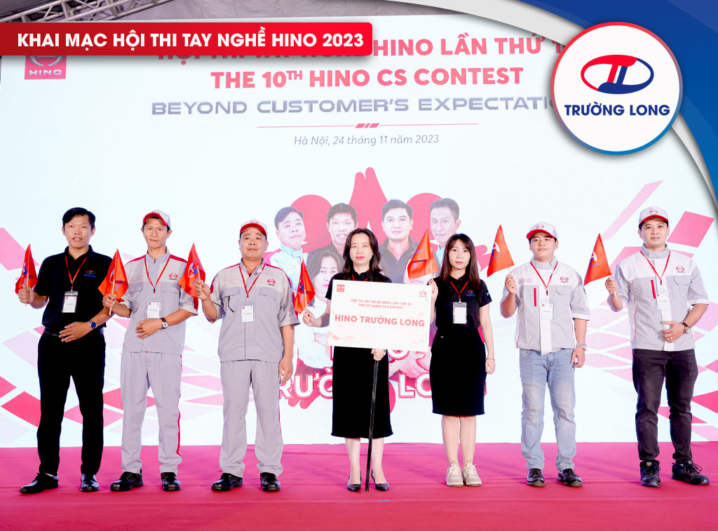 Khai mạc Hội thi tay nghề Hino lần thứ 10, 2023 tại Hà Nội