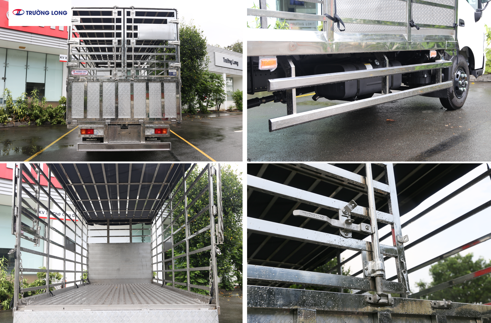 Xe gia cầm 3 tấn 4