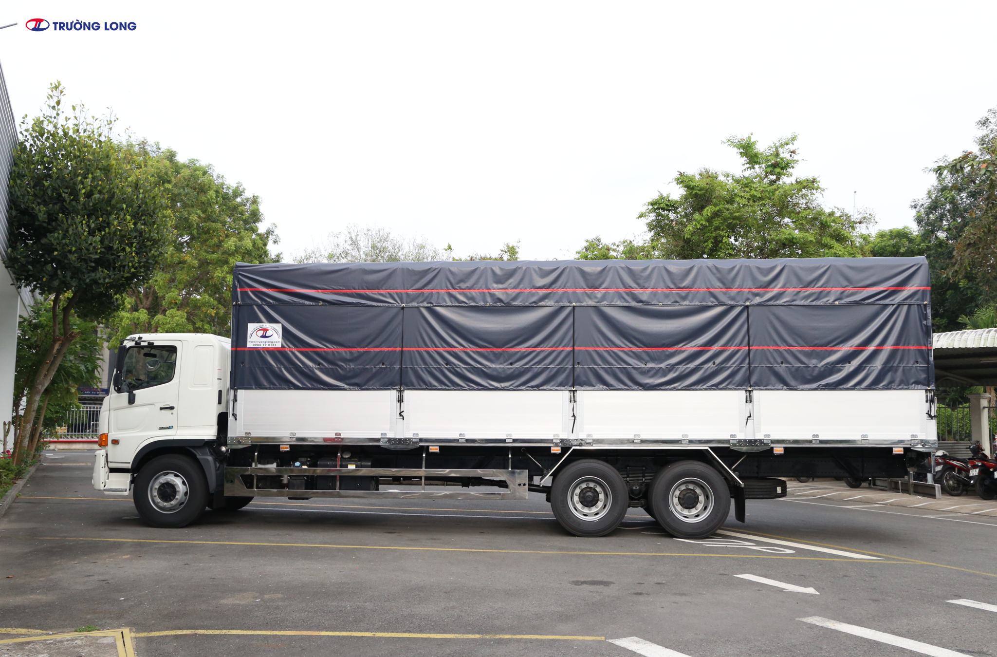Xe mui bạt 14t