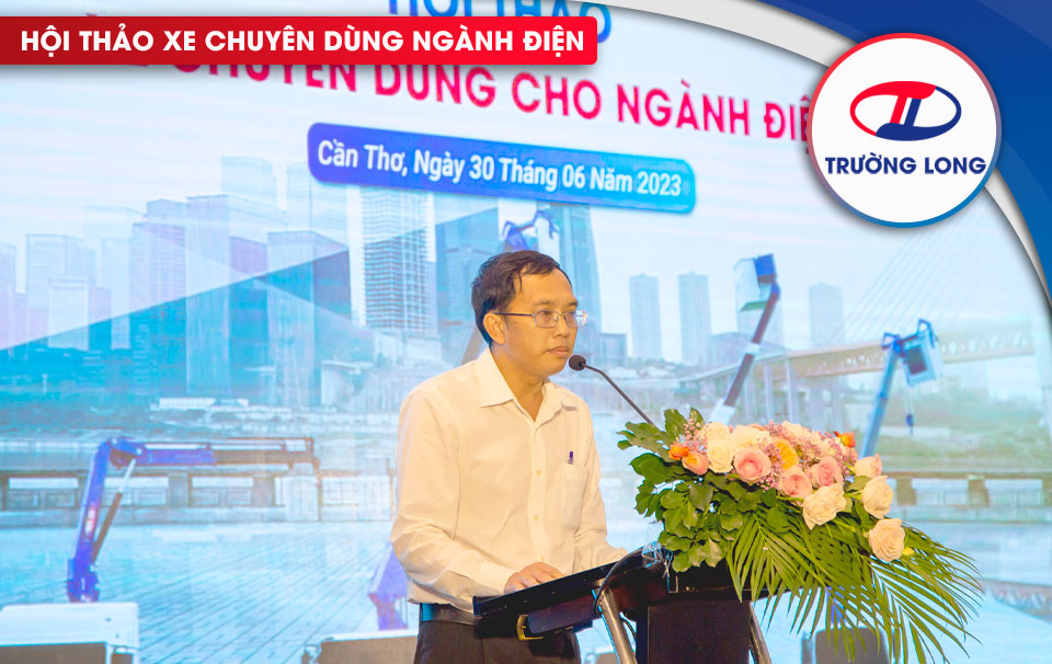 Đại diện Ban An toàn Tổng công ty Điện lực Miền Nam EVNSPC - Ông Ngyễn Văn Tiếp
