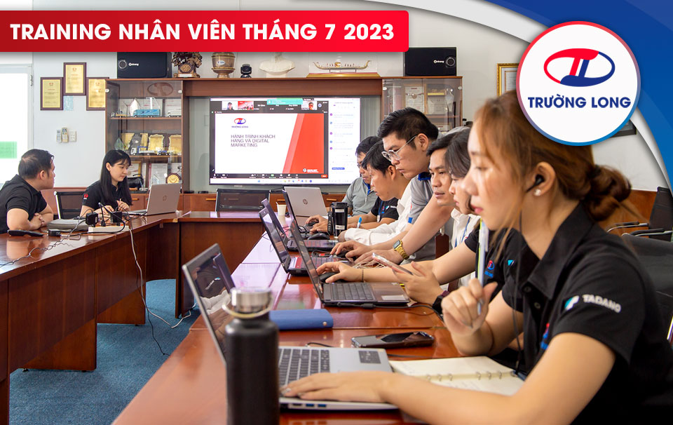 Khóa học dành cho nhân viên kinh doanh Trường Long tại Trụ Sở TP. HCM