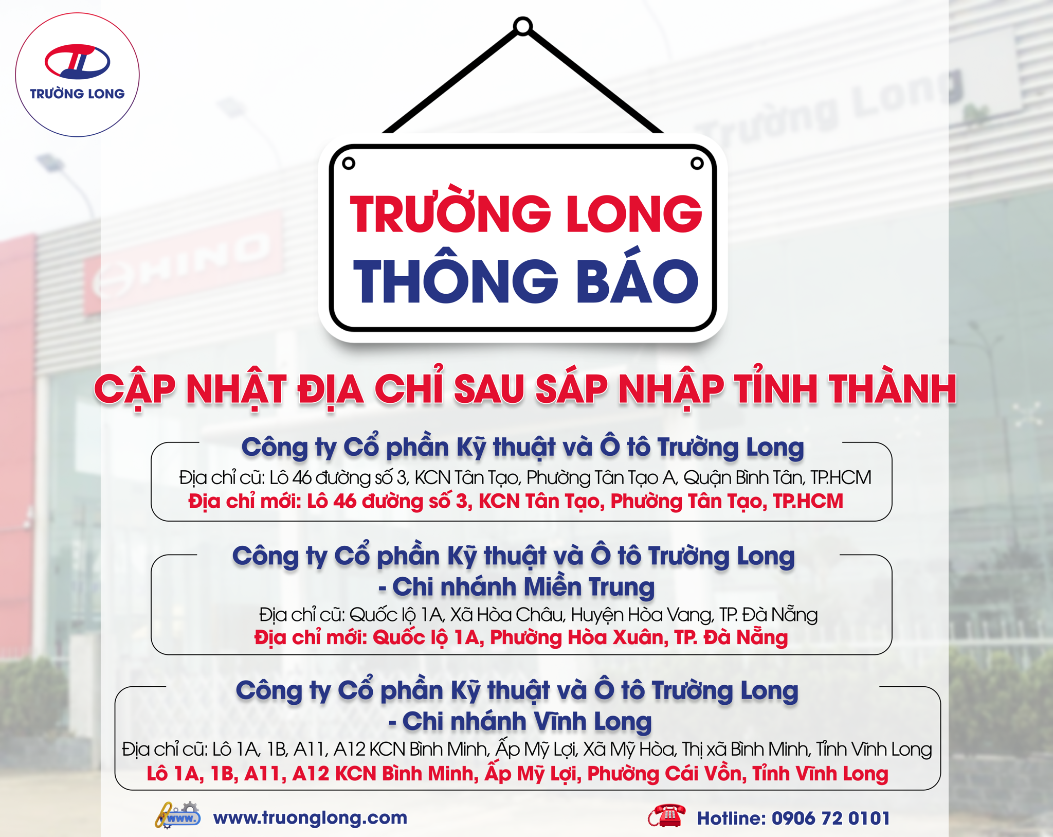 thông báo đổi địa chỉ kinh doanh