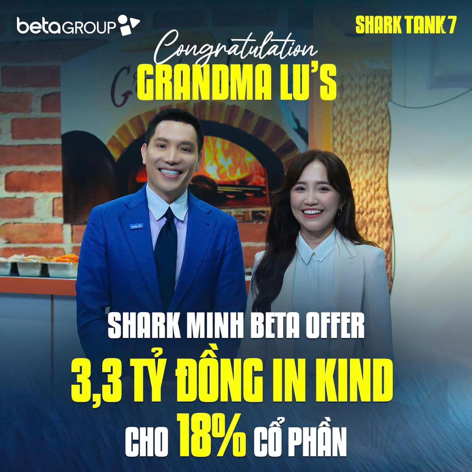 SHARK TANK VIỆT NAM MÙA 7 - DEAL CÙNG SHARK MINH BETA