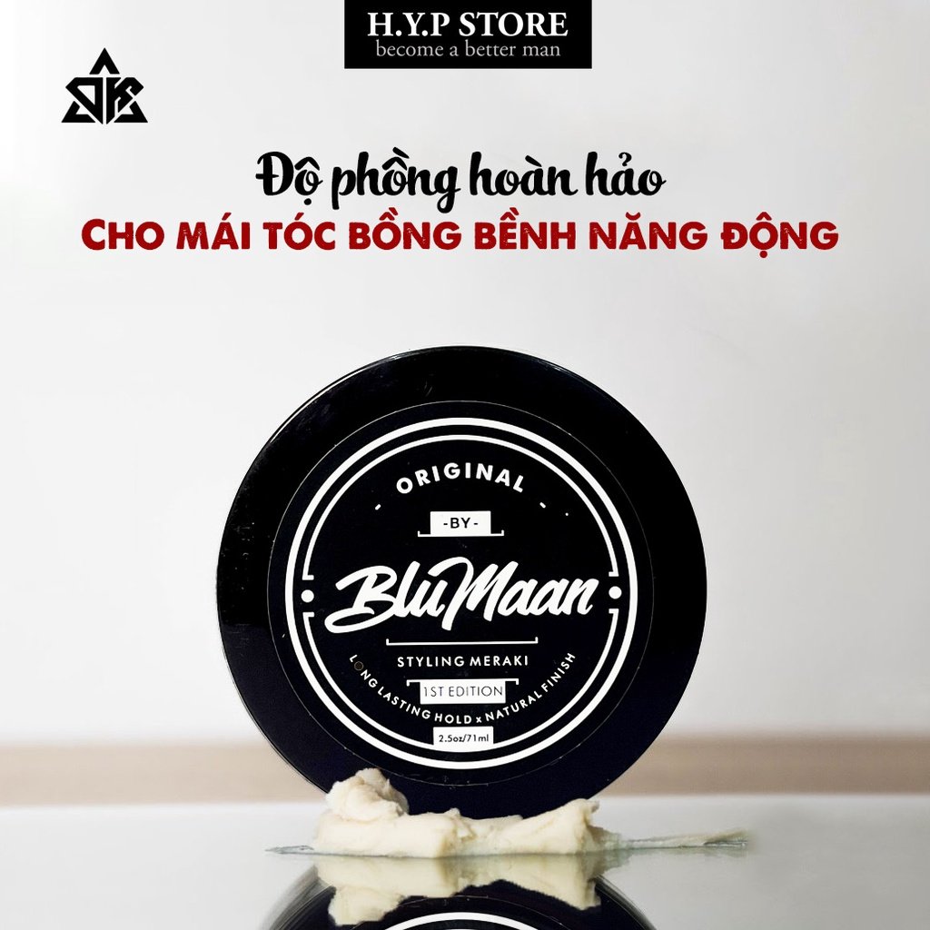 Sáp vuốt tóc nam BluMaan Styling Meraki 80gr Mùi hương nam tính tạo kiểu dễ  dàngwax vuốt tóc tạo kiểu giữ nếp - MixASale
