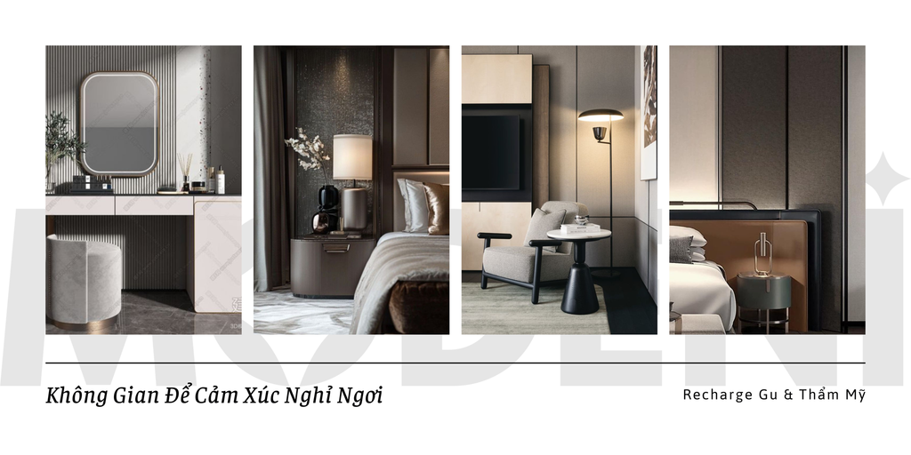 Phòng Ngủ Không Chỉ Để Ngủ – Mà Là Nơi Recharge Bằng Cảm Xúc & Thẩm Mỹ