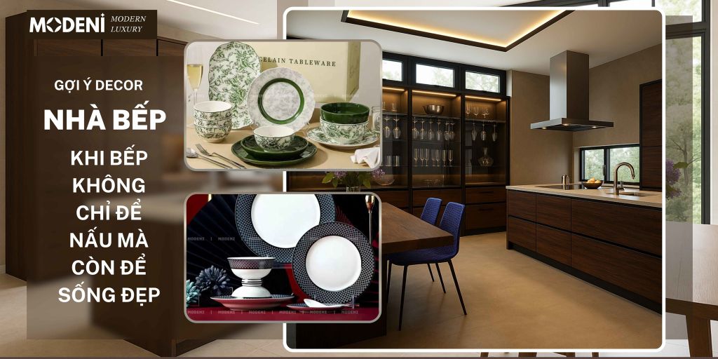 Gợi Ý Decor Không Gian Nhà Bếp Phong Cách Tối Giản – Hiện Đại