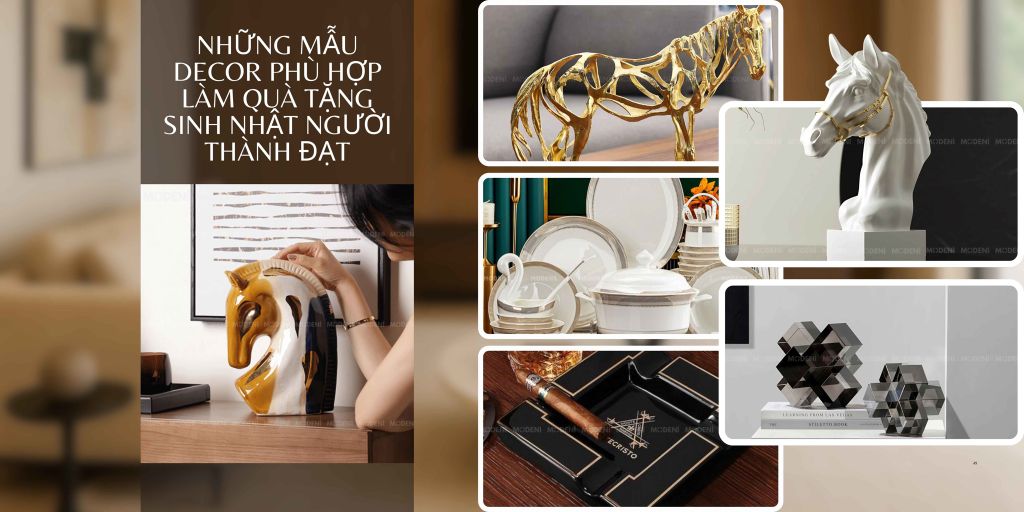 Những Mẫu Decor Phù Hợp Làm Quà Tặng Sinh Nhật Người Thành Đạt